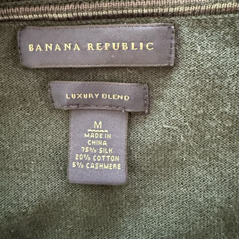 Banana Republic Luxury Blend Sweater men’s